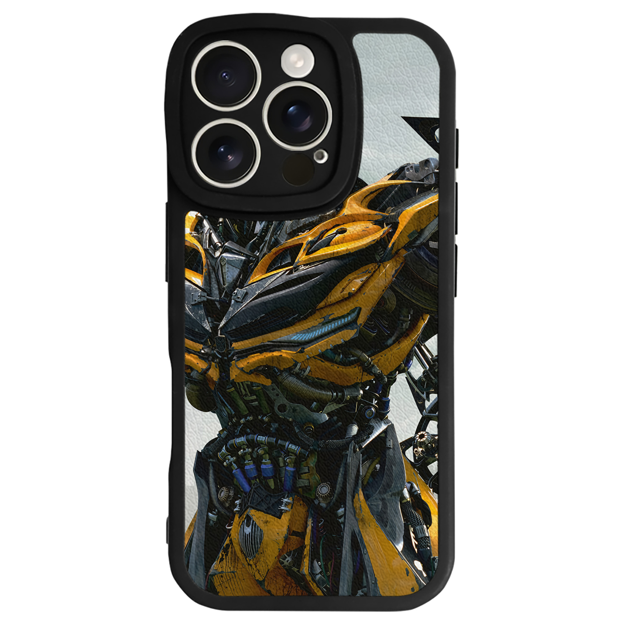 （画像用） Transformers トランスフォーマー 【iPhone 16シリーズ対応】シリコンスマホケース（レザー調） 材質：シリコン